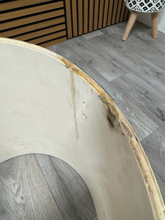 G4M 16"x16” Floor Tom Drum Bare Wood Project / Upcycle #WS47