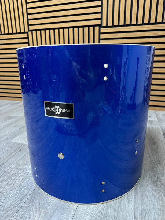 G4M 16"x16” Floor Tom Drum Bare Wood Project / Upcycle #WS47