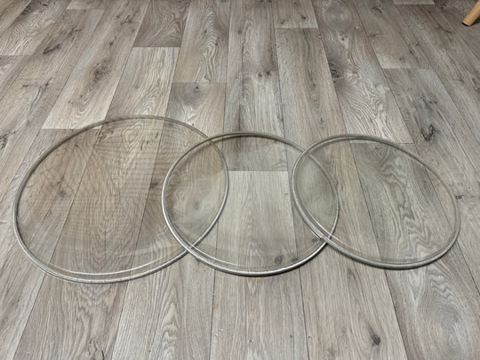 Resonant Tom Rock Size Drum Heads Set Of 3 #OW29