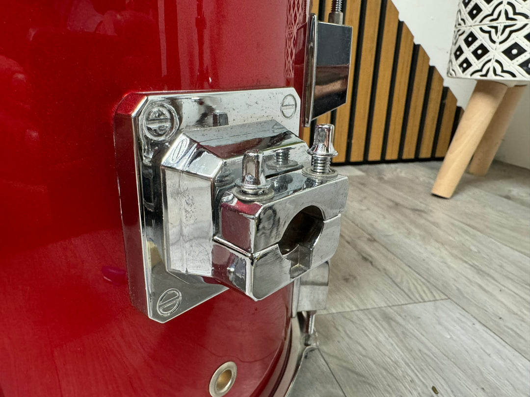 Red 12"x10" Rack Tom Drum / Drum Hardware #WI75