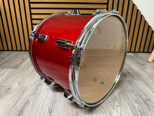 Red 12"x10" Rack Tom Drum / Drum Hardware #WI75