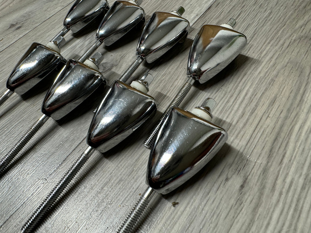 Ludwig Bass Drum Tension Rods And Claws / Drum Hardware x8 #OW36