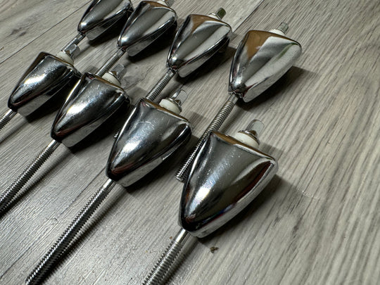 Ludwig Bass Drum Tension Rods And Claws / Drum Hardware x8 #OW36