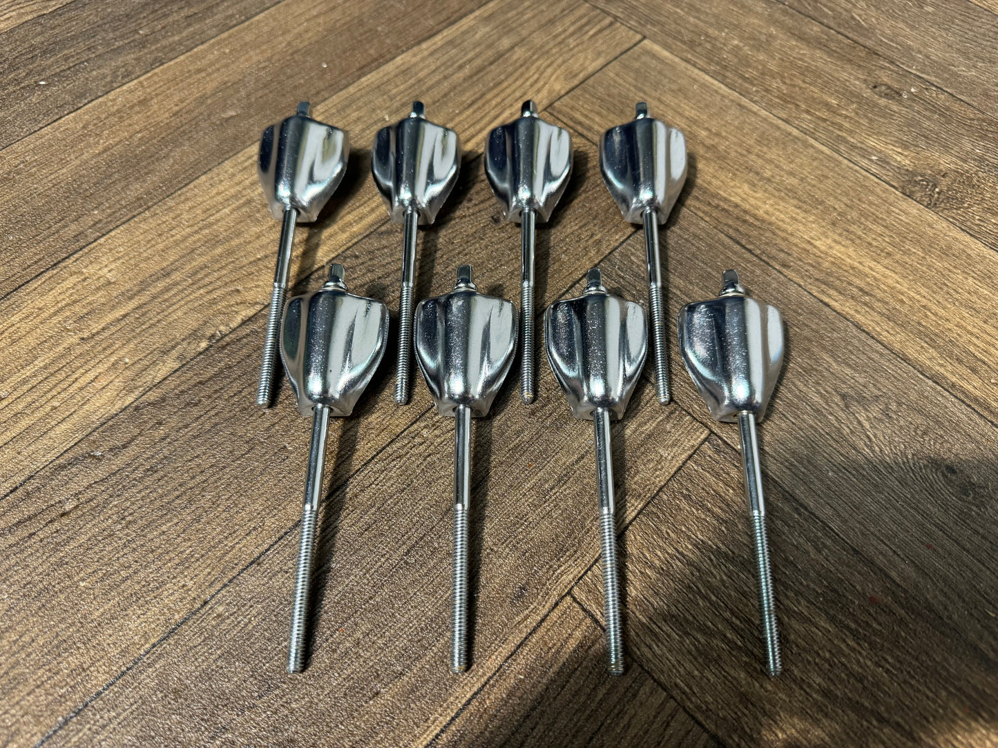 Yamaha Stage Custom Bass Drum Tension Rods & Claws Hardware x8 #NQ26