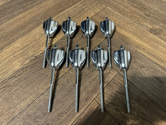 Yamaha Stage Custom Bass Drum Tension Rods & Claws Hardware x8 #NQ26