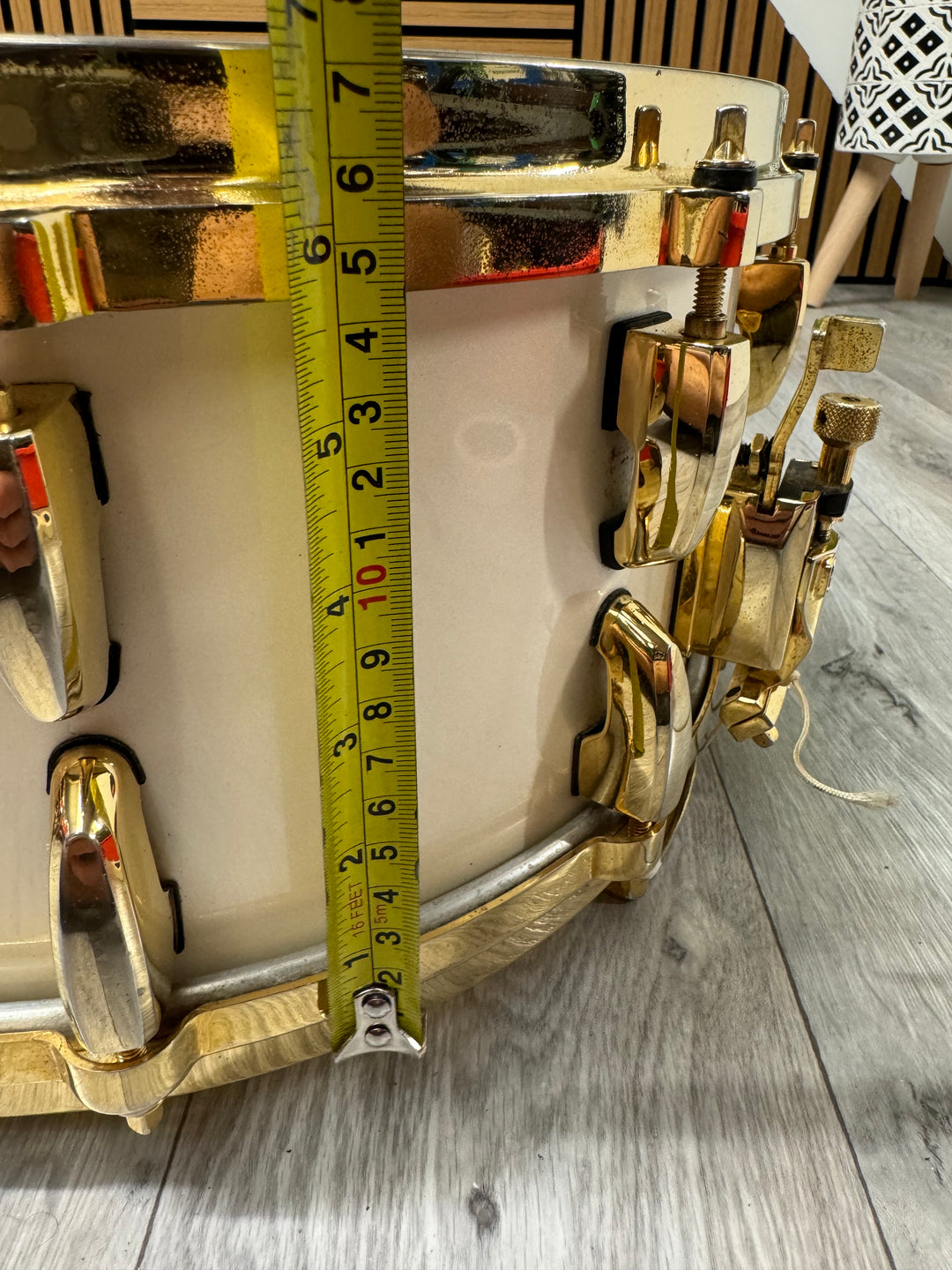 Pearl 'Dennis Chambers' Signature Series 14” x 6” Snare Drum / Gold Hardware #OF25