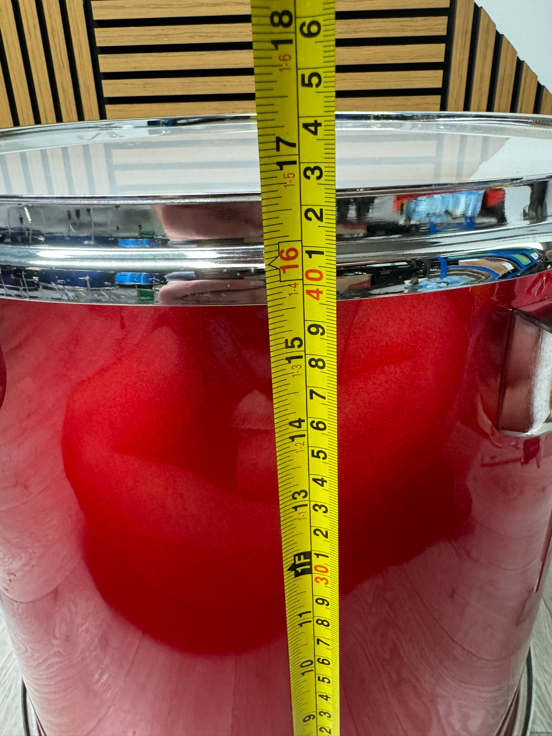 Hayman Floor Tom Drum 16”x16” / with Legs / Red #WI81