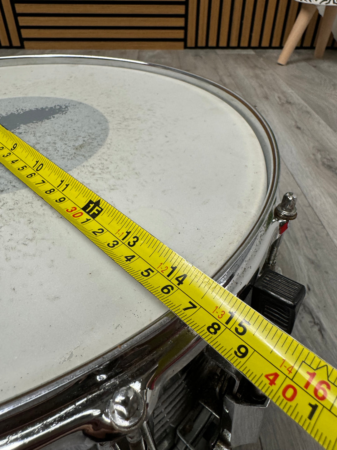 Vintage Pearl 14” x 6.5” Snare Drum / 10-Lug / Steel Shell #OF28