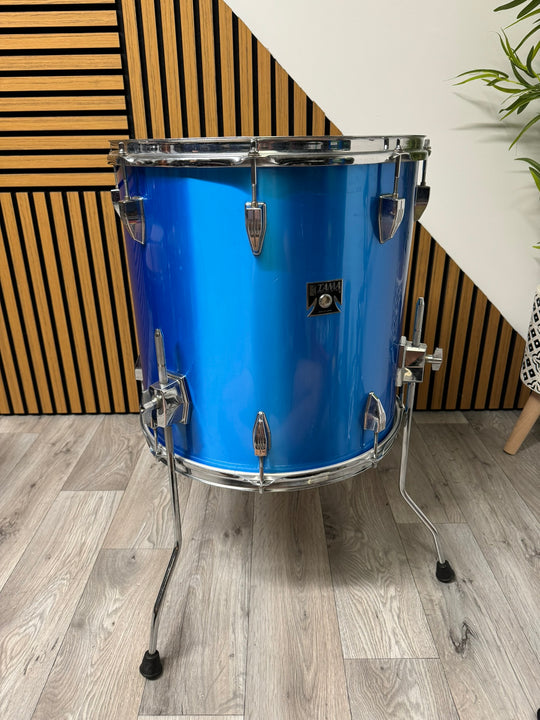 TAMA Royalstar Floor Tom Drum 16”x16” / with Legs / Blue #WI85