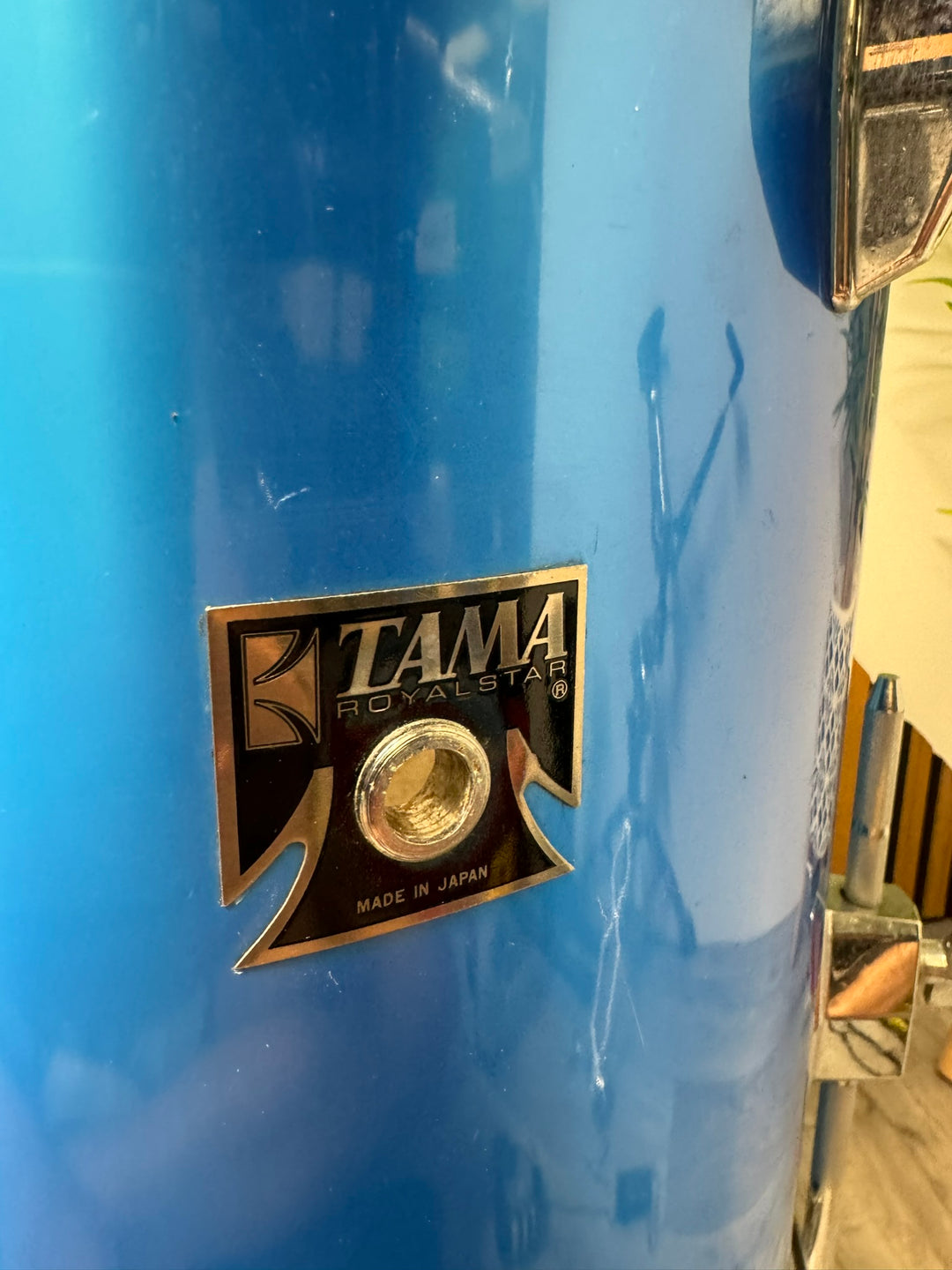 TAMA Royalstar Floor Tom Drum 16”x16” / with Legs / Blue #WI85