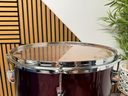 Pulse Floor Tom Drum 16”x16” / with Legs / Dark Red #WI86