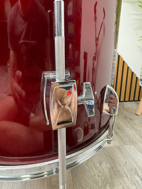 Pulse Floor Tom Drum 16”x16” / with Legs / Dark Red #WI86