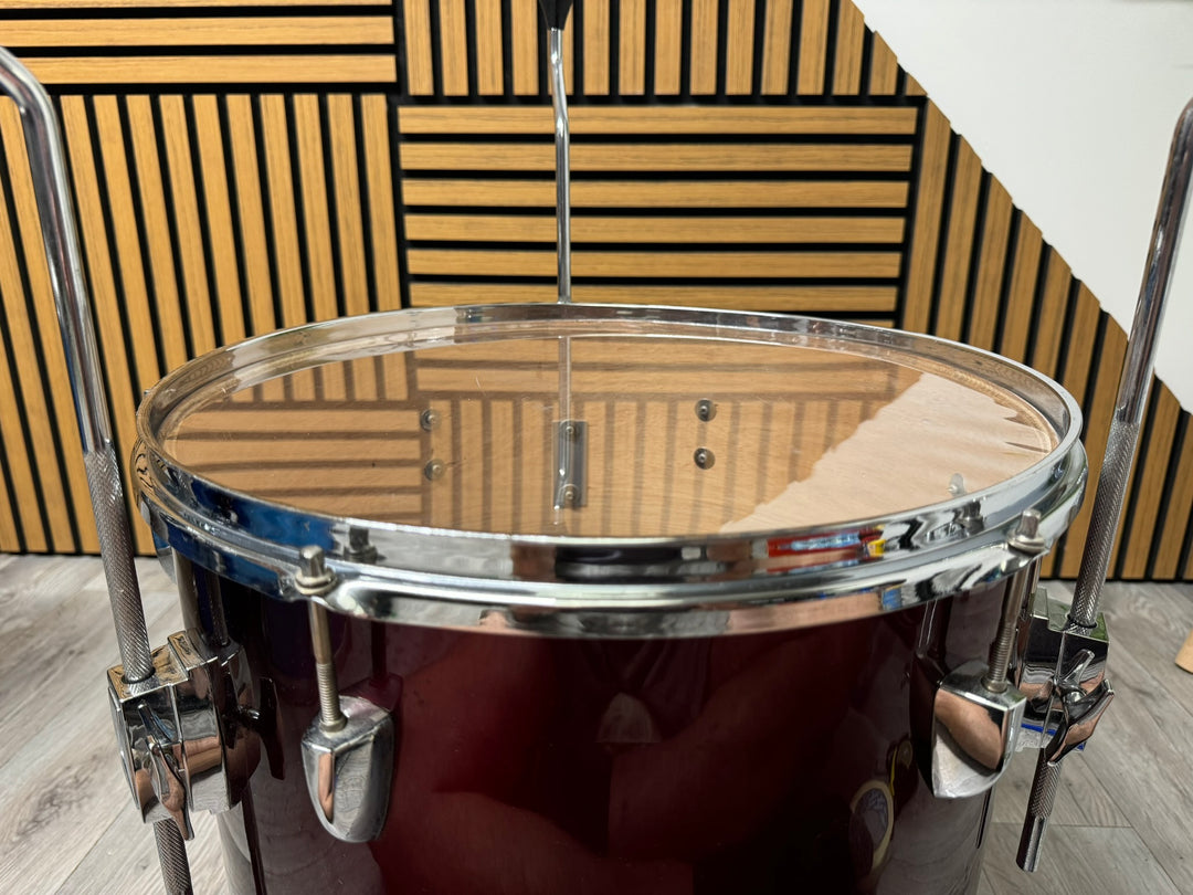 Pulse Floor Tom Drum 16”x16” / with Legs / Dark Red #WI86