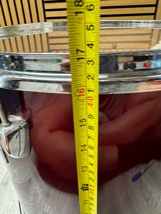 Pulse Floor Tom Drum 16”x16” / with Legs / Dark Red #WI86
