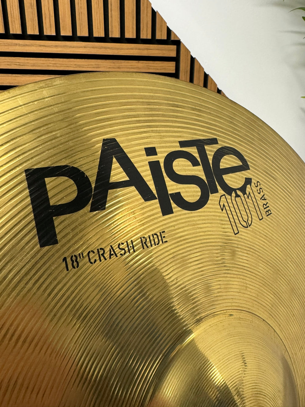 Paiste 101 Brass Ride 20”/51cm Ride Cymbal #VQ3