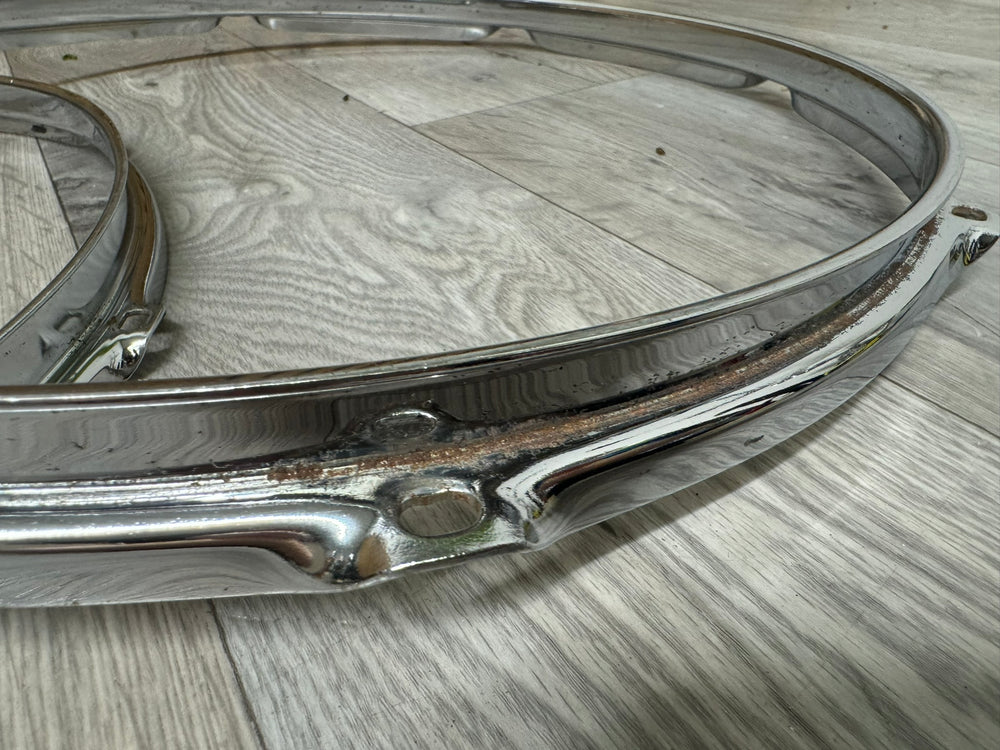 Pearl 16” Drum Hoops Rims 8-Lug Hardware Tension #WI88