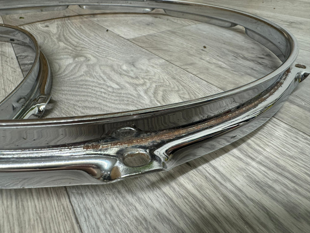 Pearl 16” Drum Hoops Rims 8-Lug Hardware Tension #WI88