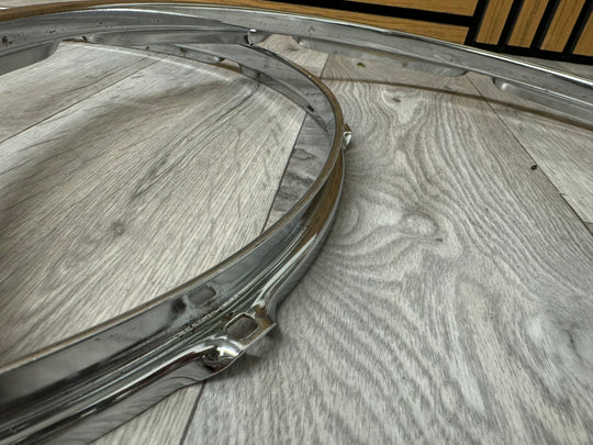 Pearl 16” Drum Hoops Rims 8-Lug Hardware Tension #WI88