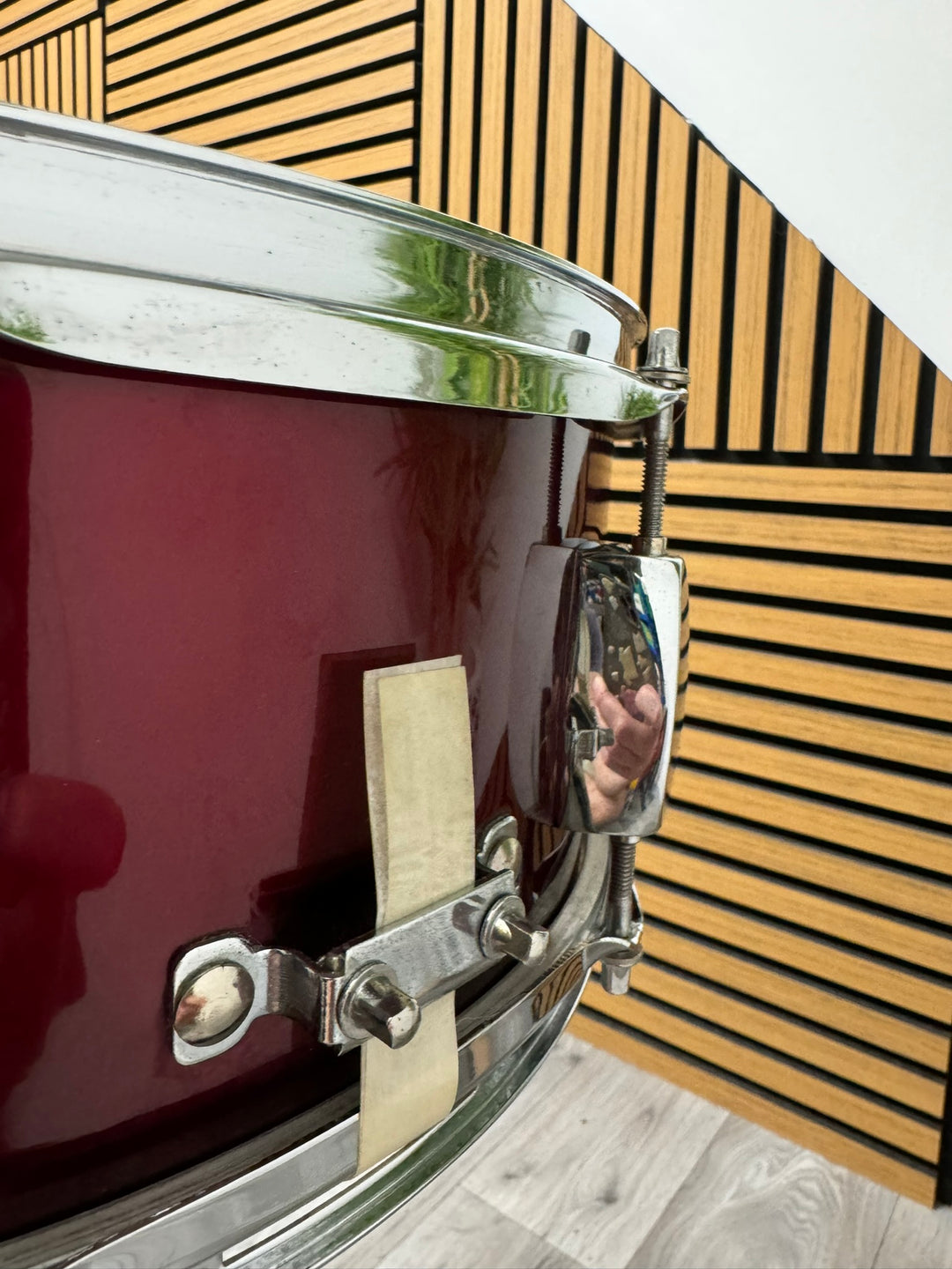Pulse Snare Drum 14” x 5.5” / 6-Lug / Wood Shell / Dark Red #WI89