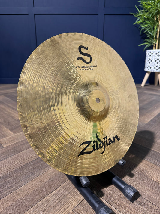 Zildjian S Series Mastersound 14” Hi Hat Bottom Cymbal #MW3