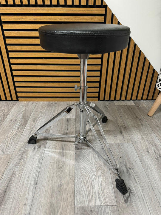 Drum Stool Throne / Height Adjustable / Double Braced #WI94