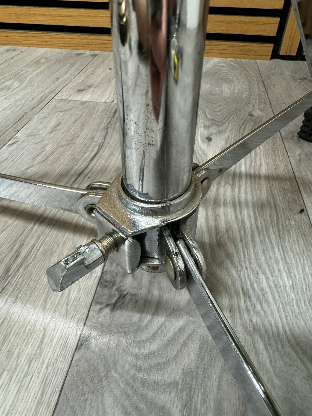 Drum Stool Throne / Height Adjustable / Double Braced #WI94