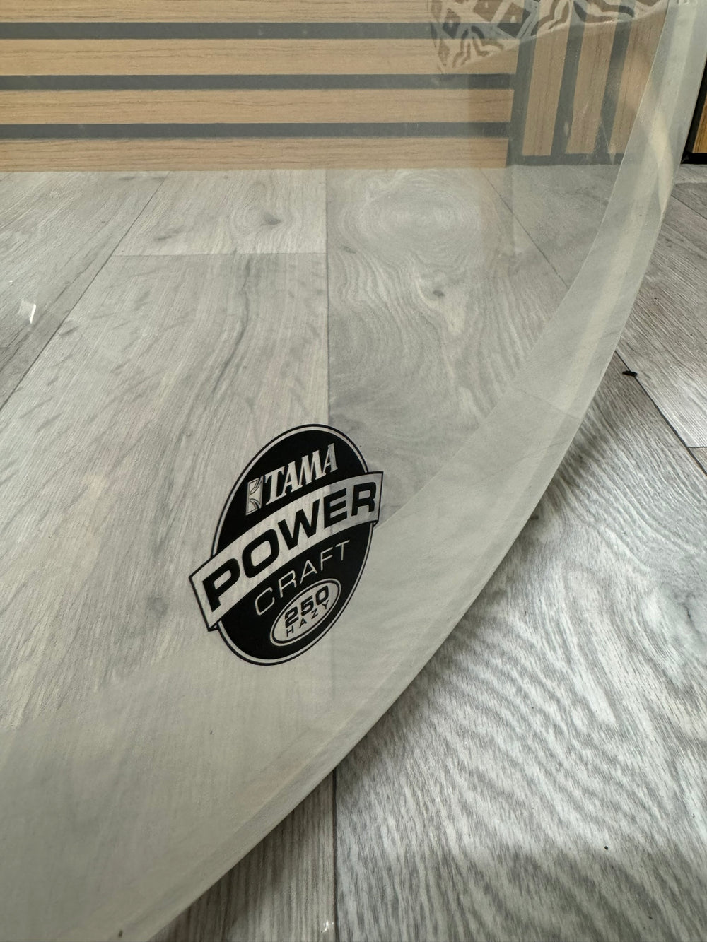 TAMA Powercraft Hazy 250 Bass 22" Drum Head / Clear Batter Head #WI97