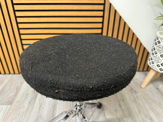 Fabric Drum Stool Throne / Height Adjustable #VQ14