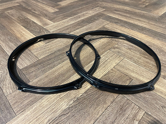 Mapex Black Tom Drum 12” 6 Lug Hoops Rims Hardware #GC152/JA123/LA240