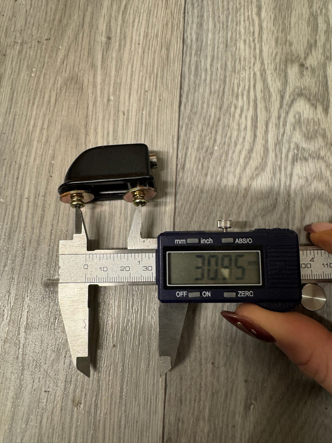 Black Tom Drum Spares Lugs 30mm Hardware Set Of 6 #VP70