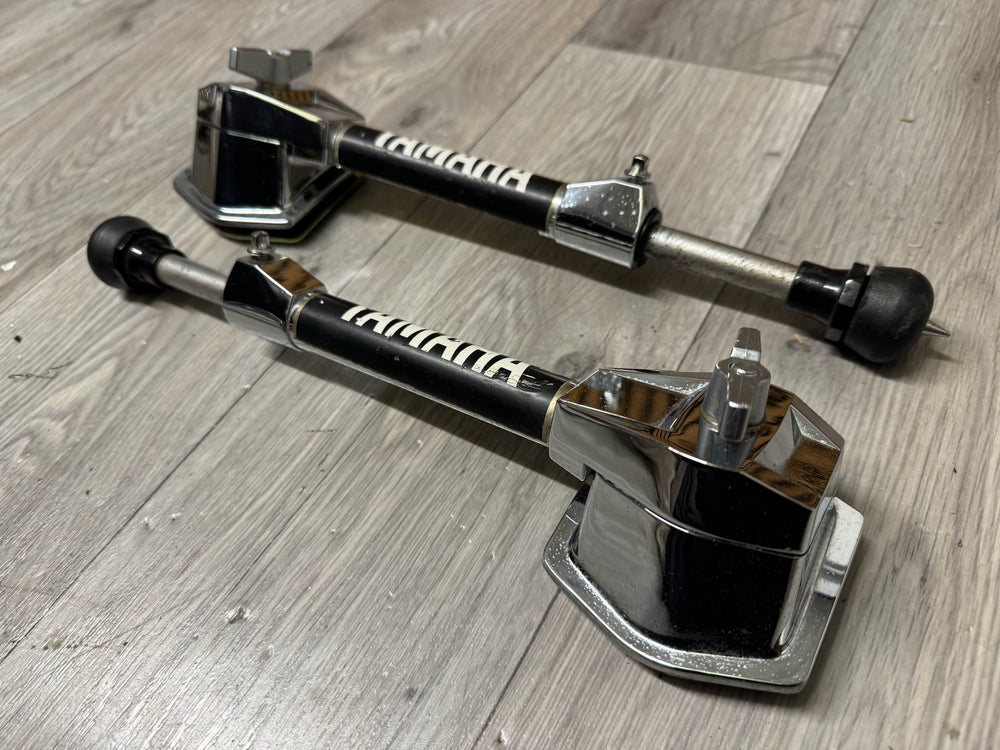 Vintage Premier Bass Drum Spurs Legs Hardware Mounts (Pair) #VP73