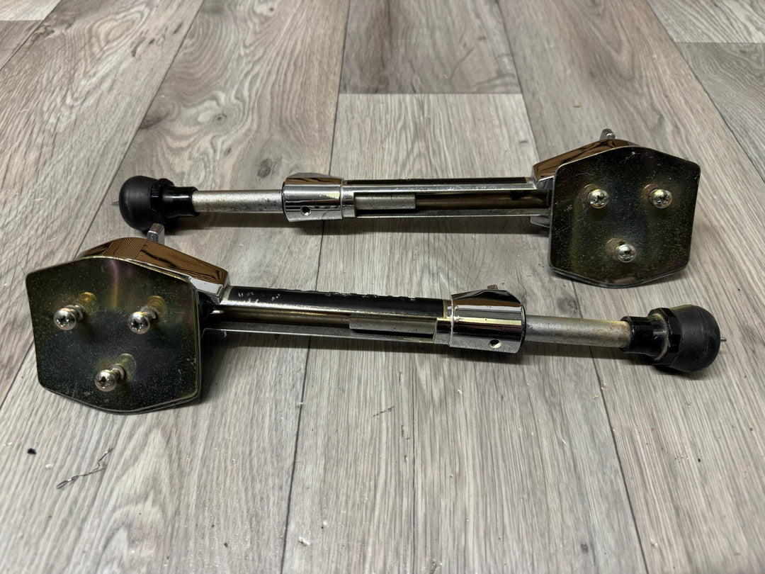 Vintage Premier Bass Drum Spurs Legs Hardware Mounts (Pair) #VP73