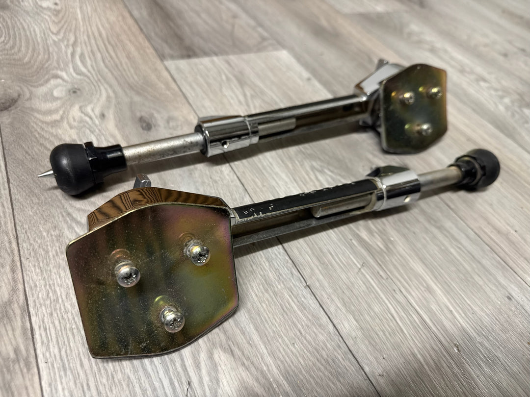 Vintage Premier Bass Drum Spurs Legs Hardware Mounts (Pair) #VP73