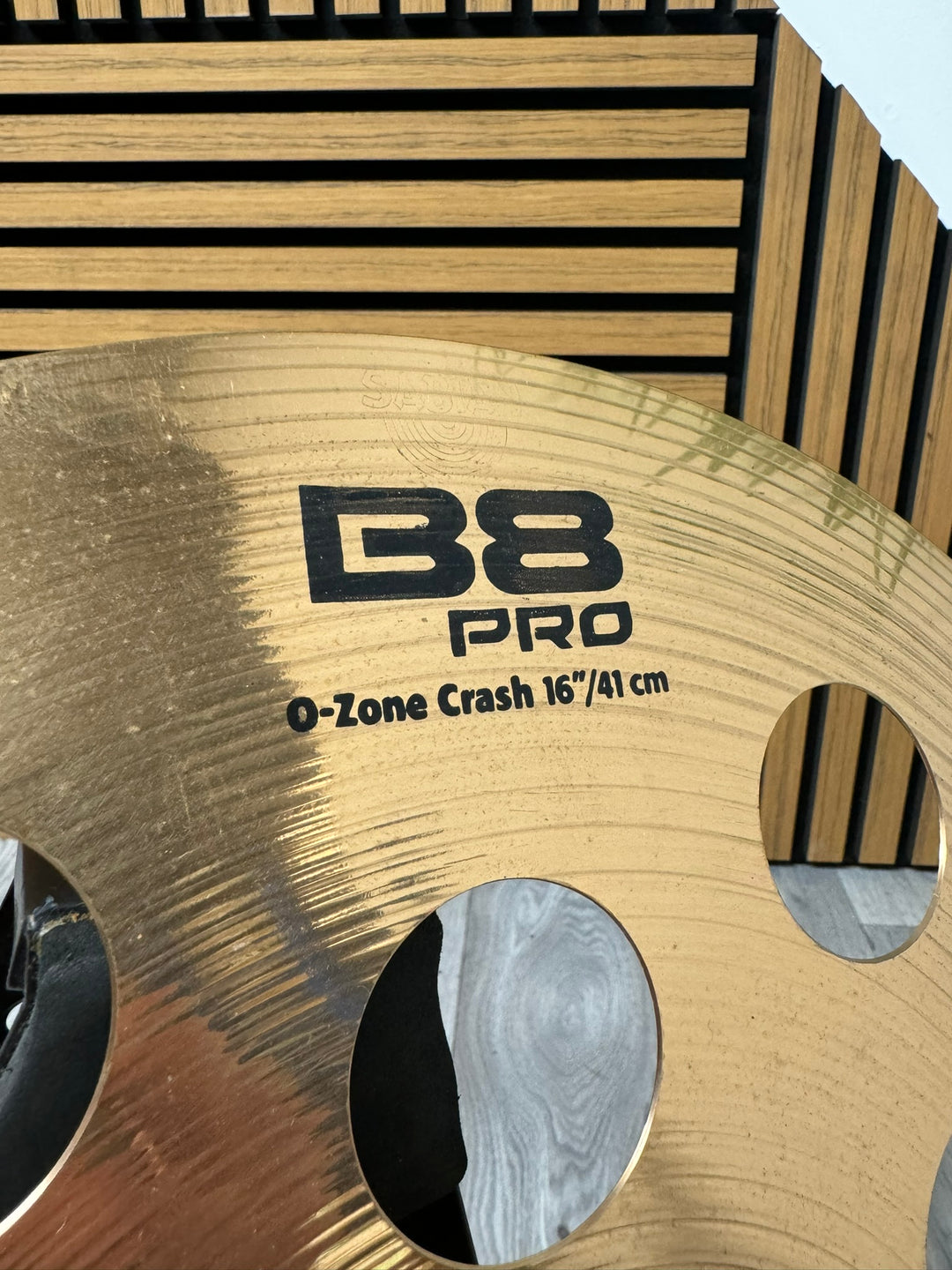 Sabian B8 Pro O-Zone Crash 16"/40cm Cymbal / Accessory #VR5