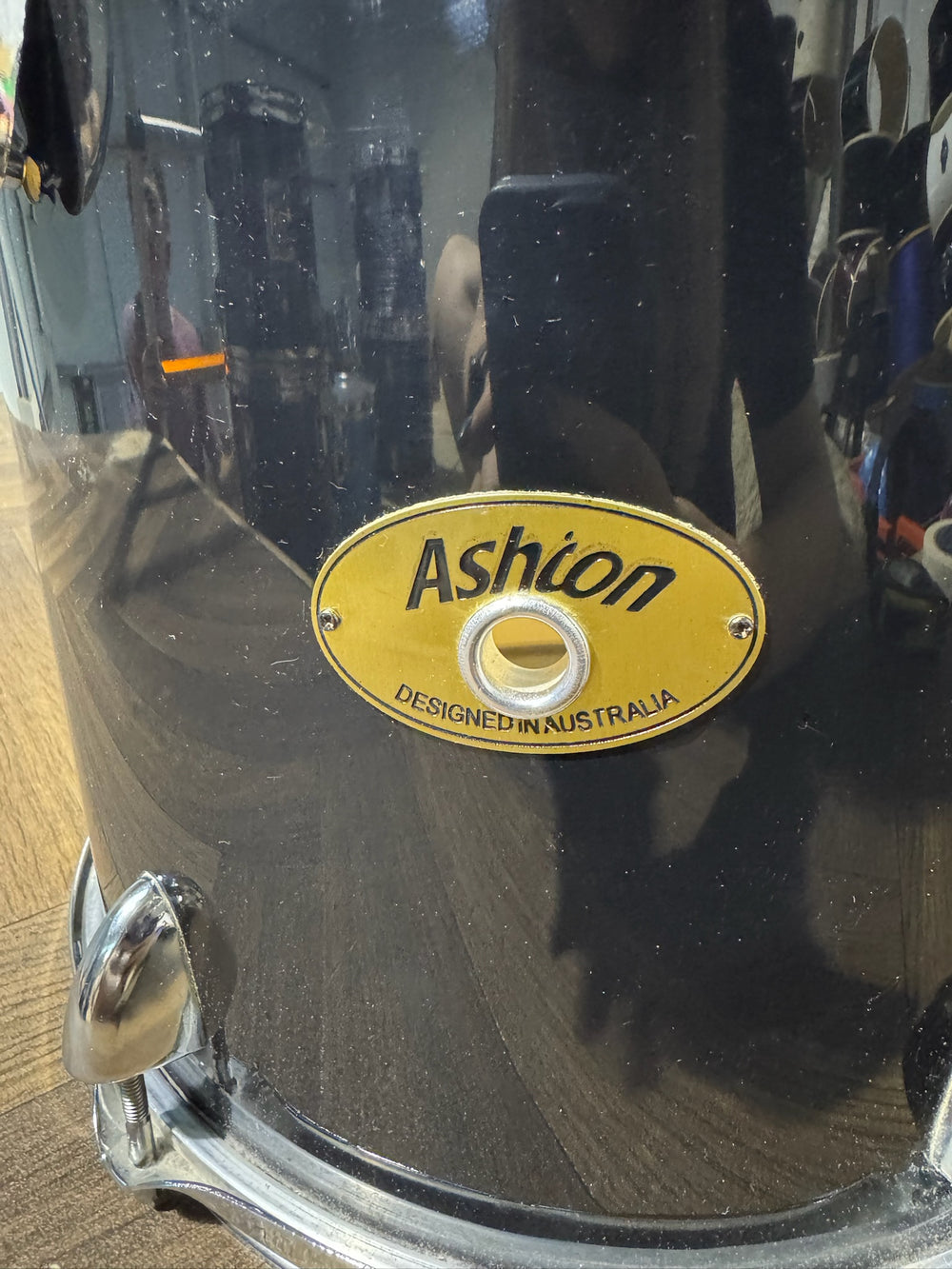 Ashton 13"x 11" Rack Tom Drum / Drum Hardware / Black #OA131