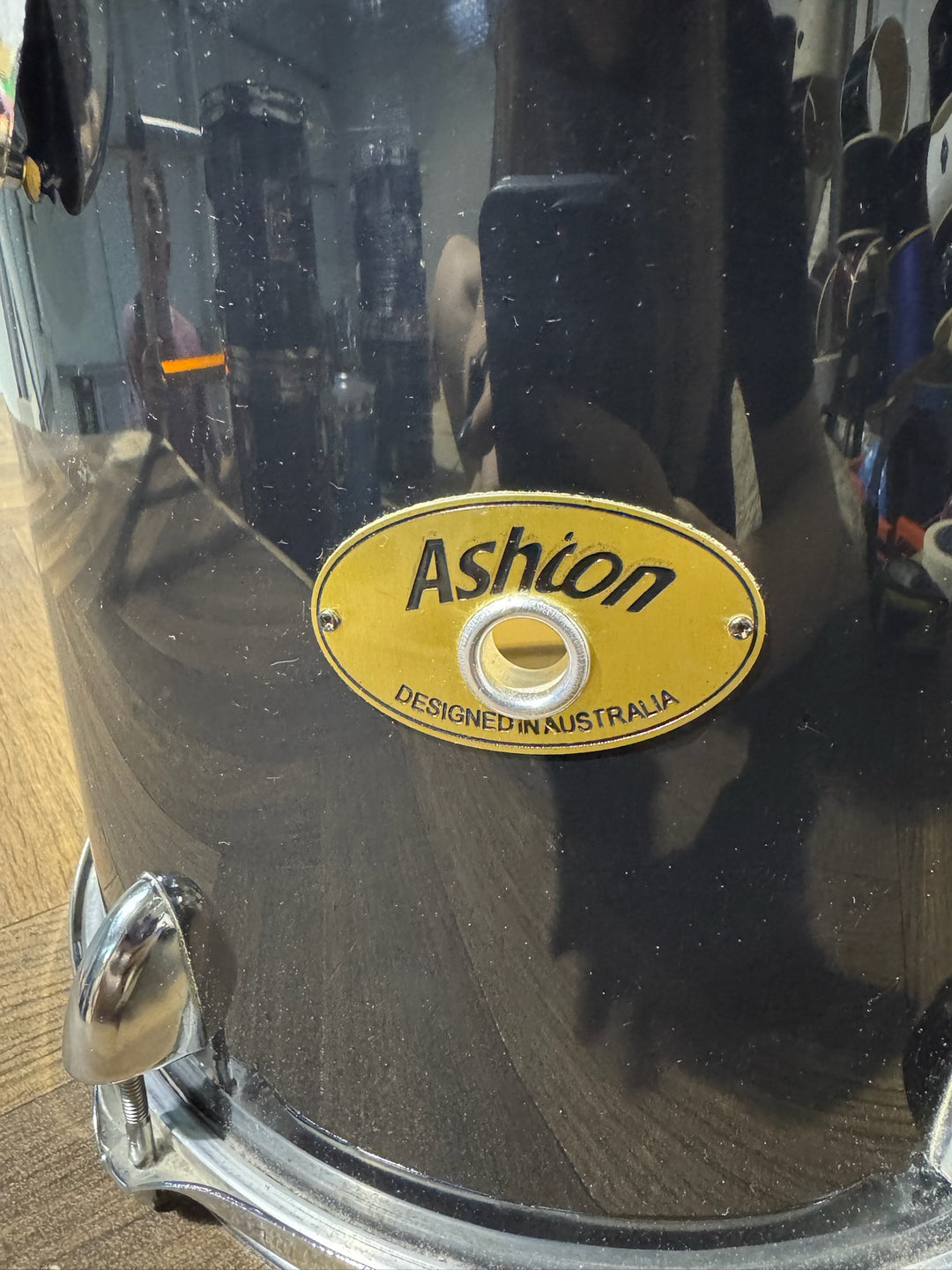 Ashton 13"x 11" Rack Tom Drum / Drum Hardware / Black #OA131