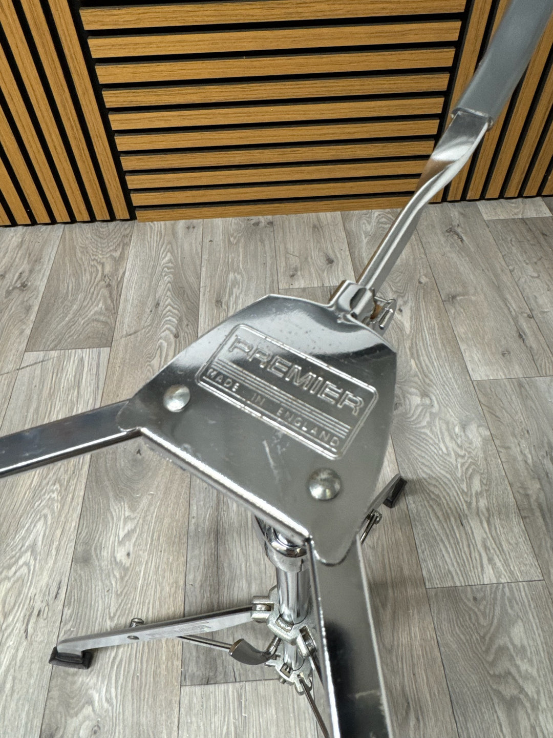 Vintage Premier Snare Drum Grab Stand / Single Braced Hardware #VP81