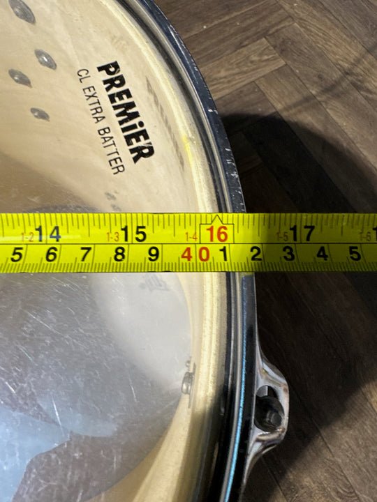 16” x 16” Floor Tom Drum with Legs / Black #OA138
