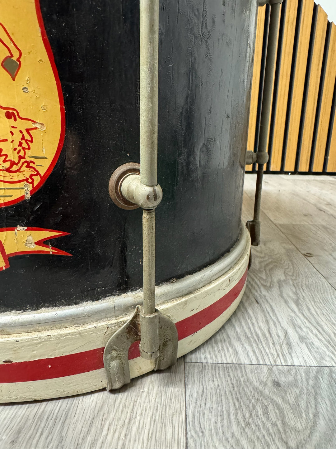 Vintage Marching Snare Drum 14” / Marching Band Snare #WZ10