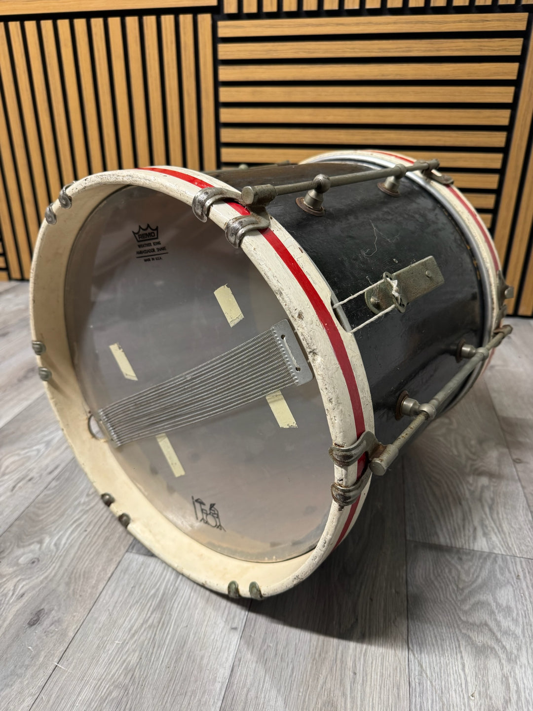 Vintage Marching Snare Drum 14” / Marching Band Snare #WZ10