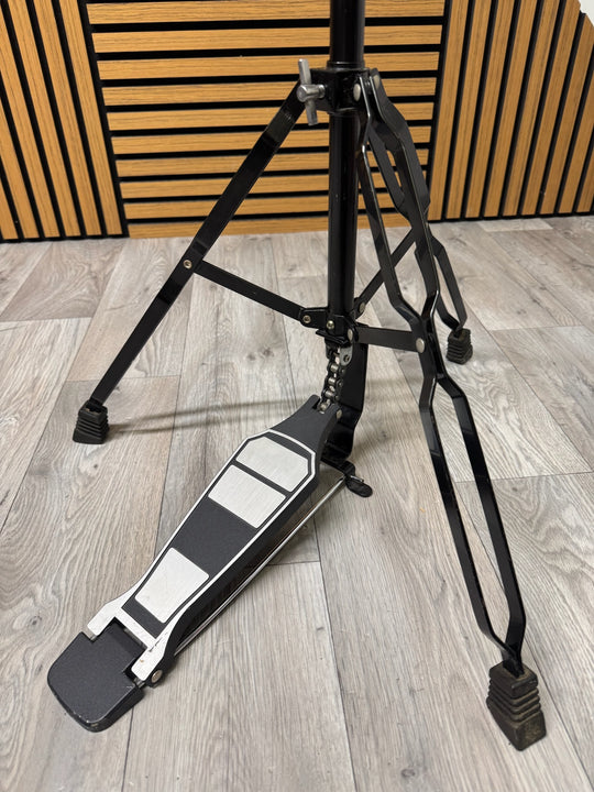 Black Hi Hat Cymbal Stand Double Braced / Hardware #VP90