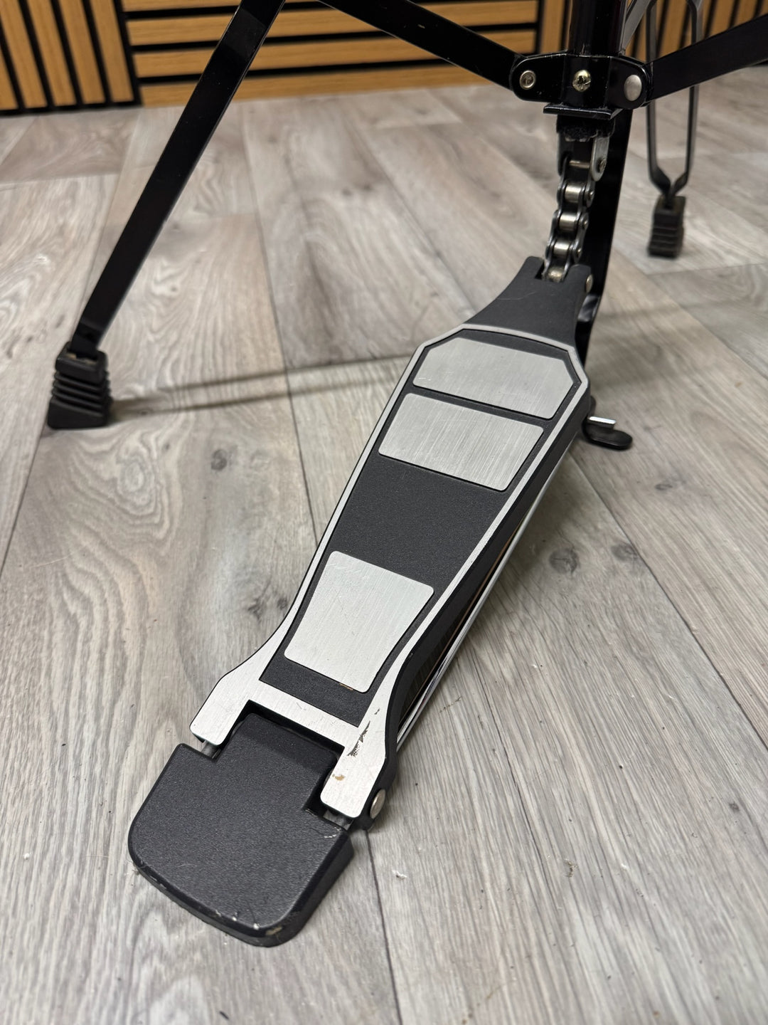 Black Hi Hat Cymbal Stand Double Braced / Hardware #VP90