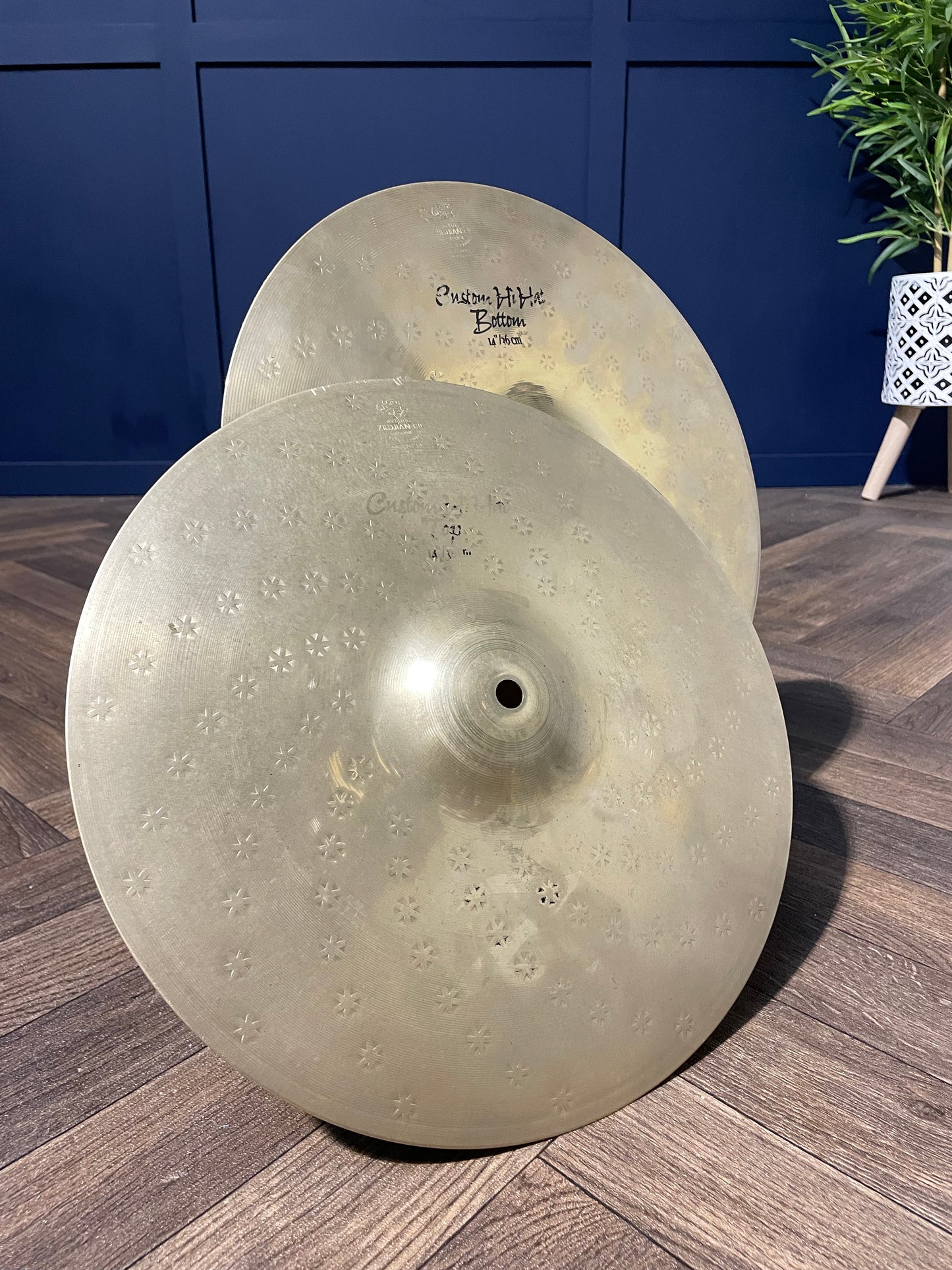 Zildjian Custom Z Hi Hats 14”/35cm Cymbals (Pair) #LR27