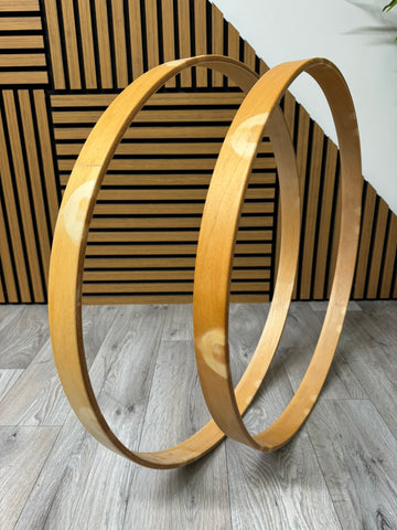 Mapex Bass Drum 22” Wooden Hoops Rims Hardware #VR30