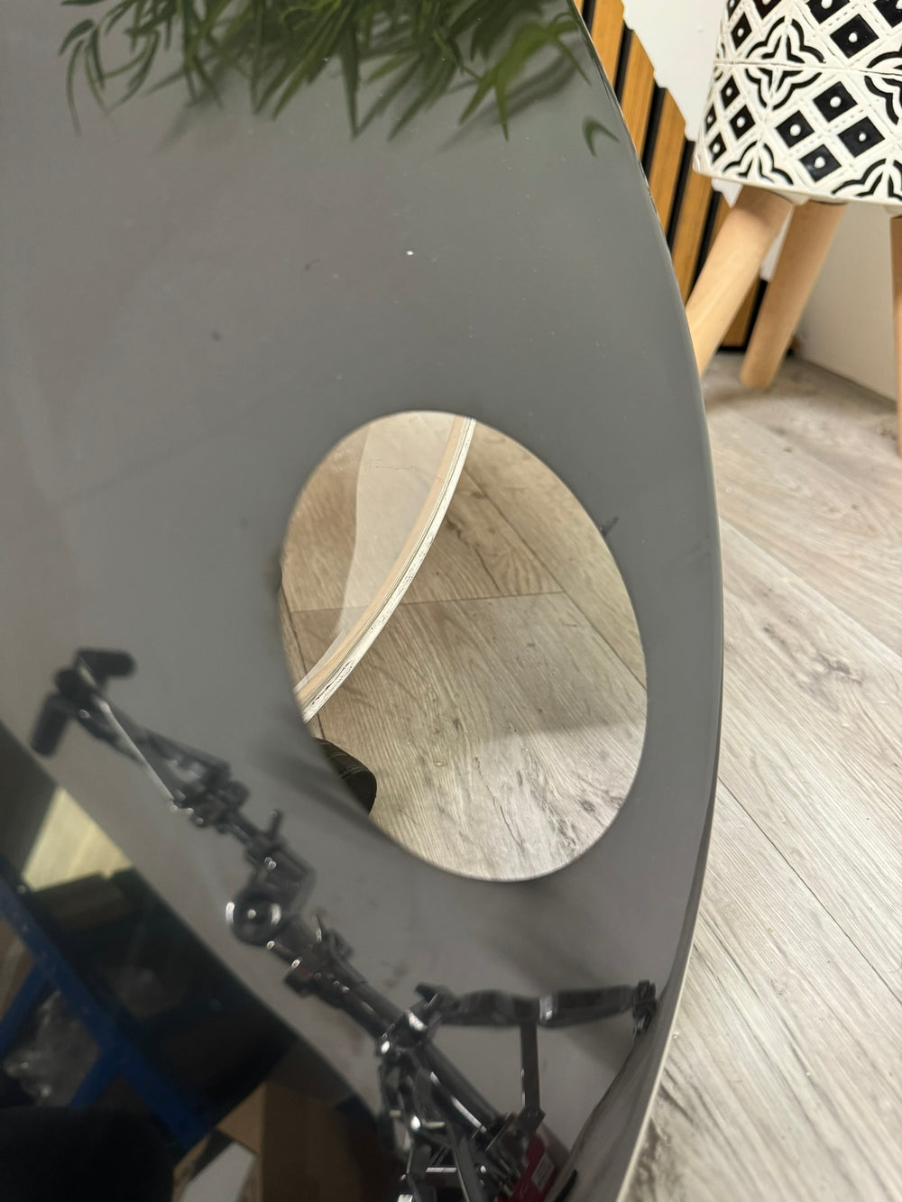 Mapex Bass 22" Drum Heads (Pair) / Black & Clear #VR31