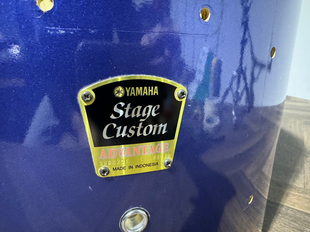 Yamaha Stage Custom Advantage Bass Drum Shell 22”x17” Bare Wood Project #MW50