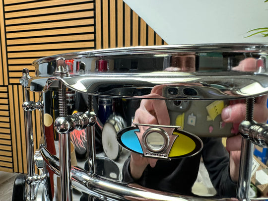 Ludwig Supralite Snare Drum 14”x6.5” / 10-Lug / Steel Shell #VR36