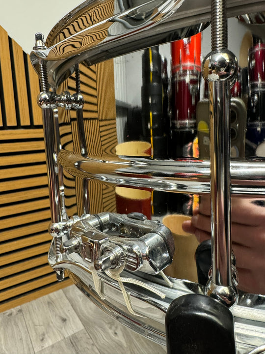 Ludwig Supralite Snare Drum 14”x6.5” / 10-Lug / Steel Shell #VR36