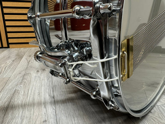 Ludwig Supralite Snare Drum 14”x6.5” / 10-Lug / Steel Shell #VR36