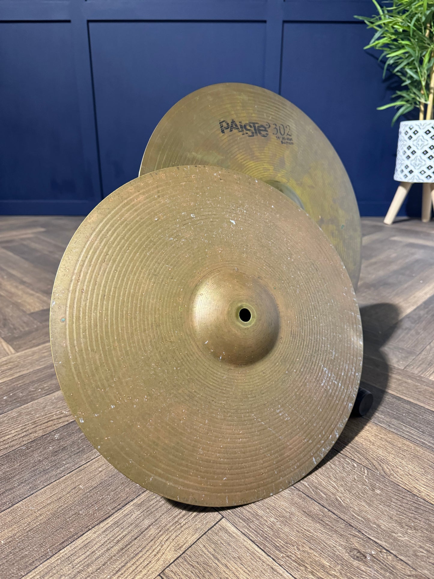 Paiste 302 Hi Hats 14”/35cm Cymbals (Pair) #MX1